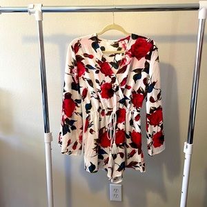 Floral Mini Romper